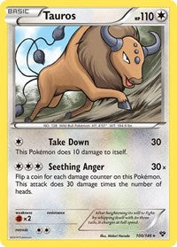 Tauros - XY Base Set - 100/146