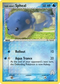 Team Aqua's Spheal - 57/95 - EX Team Magma vs Team Aqua - 57/95