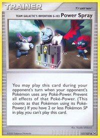Team Galactic's Invention G-103 Power Spray - Platinum - 117/127
