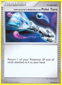 Team Galactic's Invention G-105 Poke Turn - Platinum - 118/127