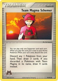 Team Magma Schemer - EX Team Magma vs Team Aqua - 70/95