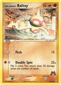 Team Magma's Baltoy - 60/95 - EX Team Magma vs Team Aqua - 60/95