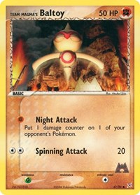 Team Magma's Baltoy - 61/95 - EX Team Magma vs Team Aqua - 61/95