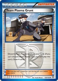 Team Plasma Grunt (Team Plasma) - Plasma Storm - 125/135