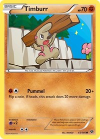 Timburr - XY Base Set - 65/146