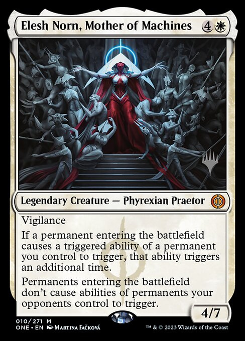 Elesh Norn, Mother of Machines - Phyrexia: All Will Be One Promos - 10p