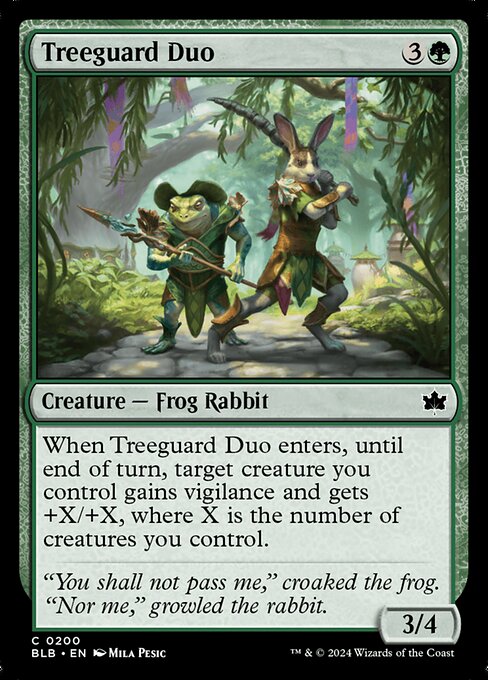 Treeguard Duo - Bloomburrow - 200
