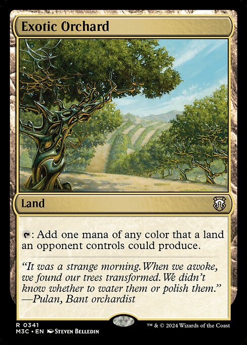 Exotic Orchard - Modern Horizons 3 Commander - 341