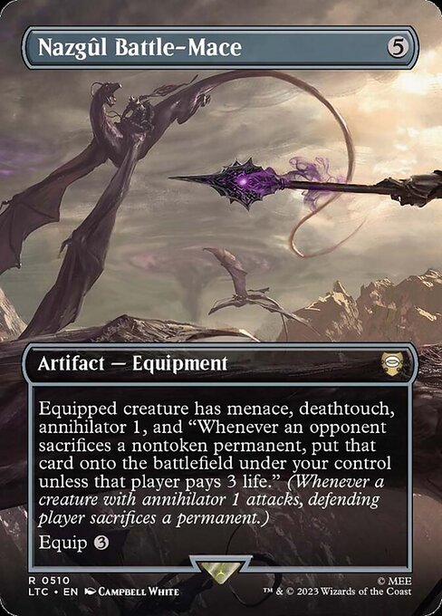 Nazgûl Battle-Mace - Tales of Middle-earth Commander - 510