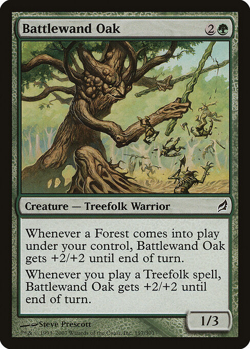 Battlewand Oak - Lorwyn - 197