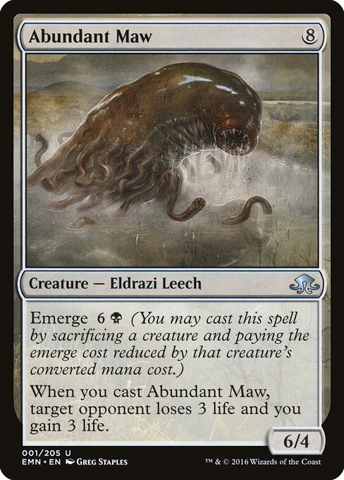 Abundant Maw - Eldritch Moon - 1