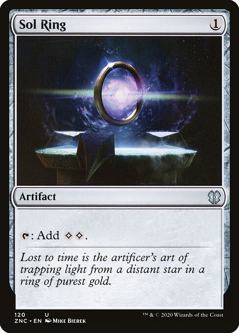 Sol Ring - Zendikar Rising Commander - 120