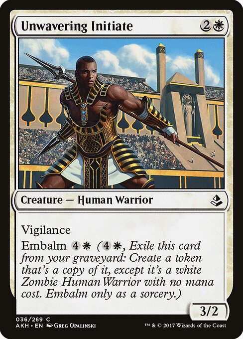 Unwavering Initiate - Amonkhet - 36