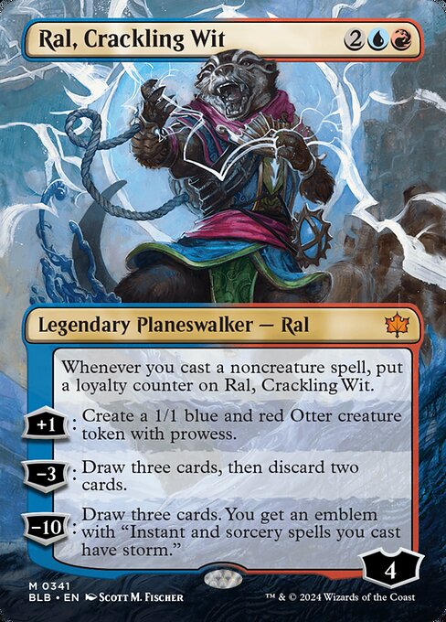 Ral, Crackling Wit - Bloomburrow - 341