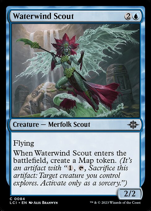 Waterwind Scout - The Lost Caverns of Ixalan - 84