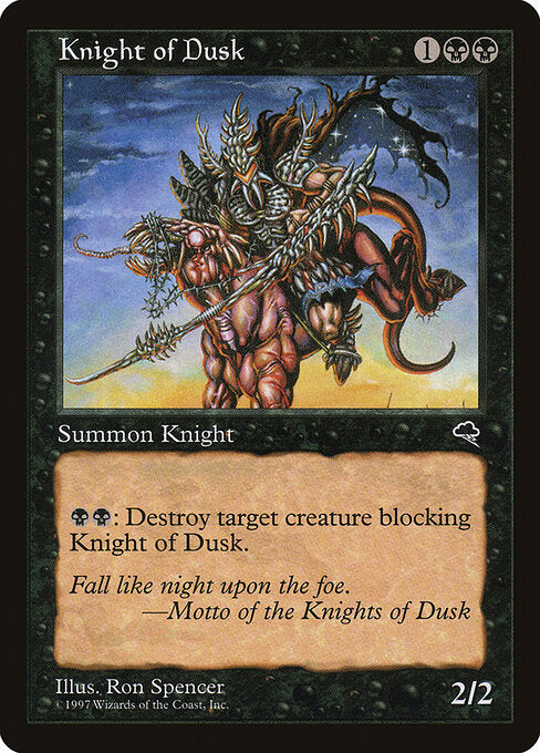 Knight of Dusk - Tempest - 140