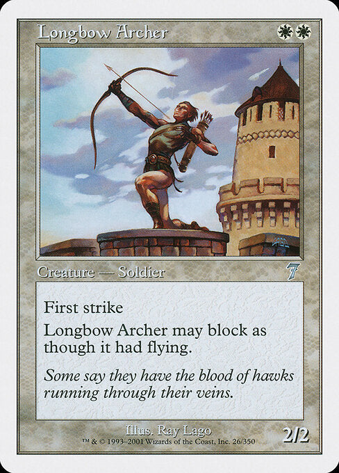 Longbow Archer - Seventh Edition - 26