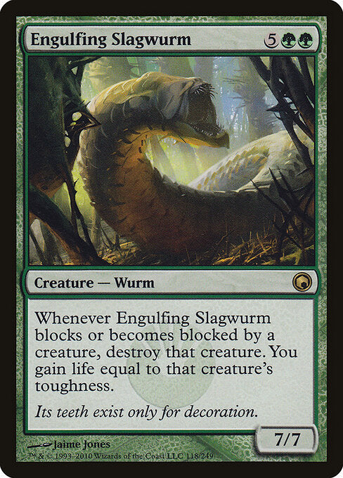 Engulfing Slagwurm - Scars of Mirrodin - 118