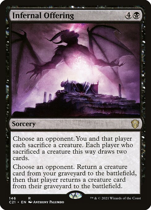 Infernal Offering - Commander 2021 - 146
