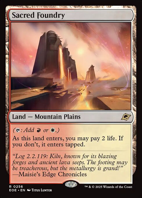Sacred Foundry - Edge of Eternities - 256