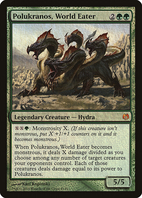 Polukranos, World Eater - Duel Decks: Heroes vs. Monsters - 43