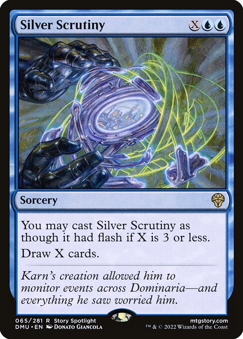 Silver Scrutiny - Dominaria United - 65