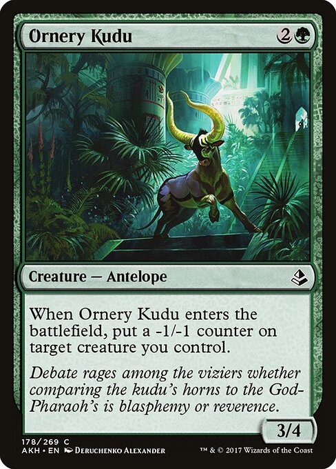 Ornery Kudu - Amonkhet - 178