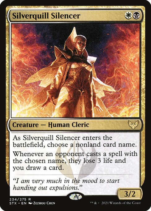 Silverquill Silencer - Strixhaven: School of Mages - 234