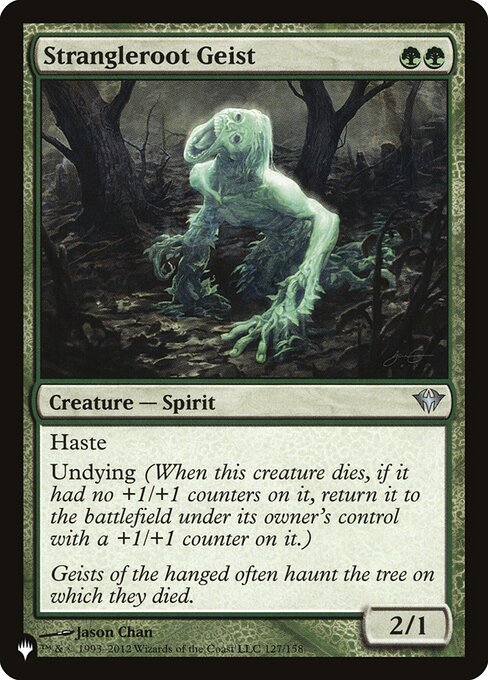 Strangleroot Geist - The List - DKA-127