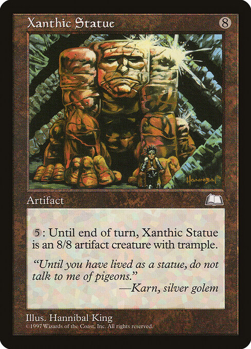 Xanthic Statue - Weatherlight - 163