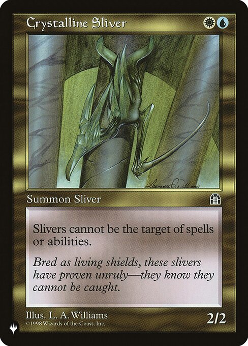 Crystalline Sliver - The List - STH-127