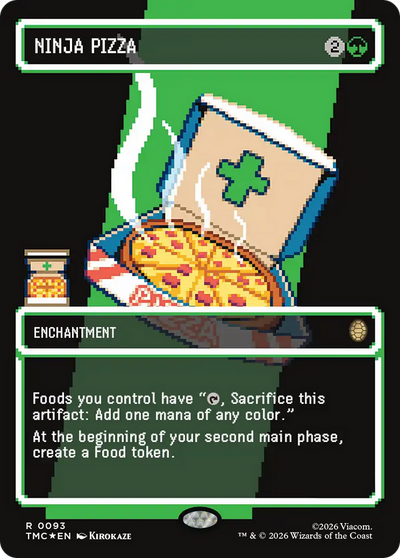 Ninja Pizza (Borderless) [Teenage Mutant Ninja Turtles Commander]