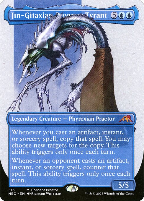 Jin-Gitaxias, Progress Tyrant - Kamigawa: Neon Dynasty - 513