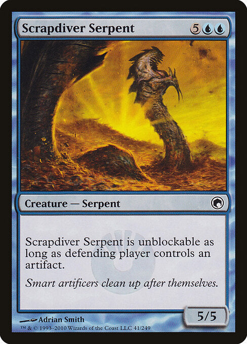 Scrapdiver Serpent - Scars of Mirrodin - 41