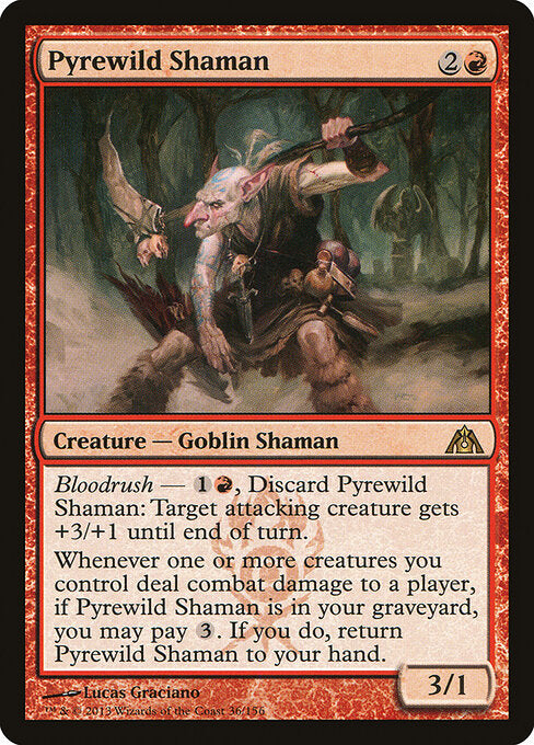 Pyrewild Shaman - Dragon's Maze - 36