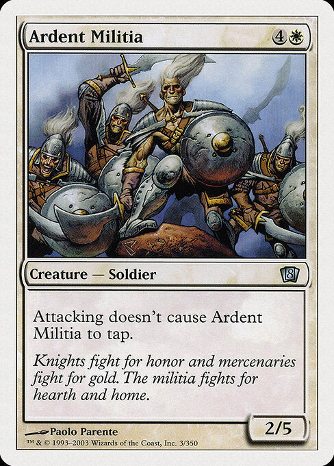 Ardent Militia - Eighth Edition - 3