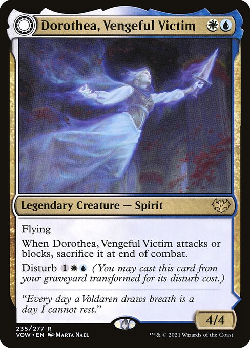 Dorothea, Vengeful Victim // Dorothea's Retribution - Innistrad: Crimson Vow - 235