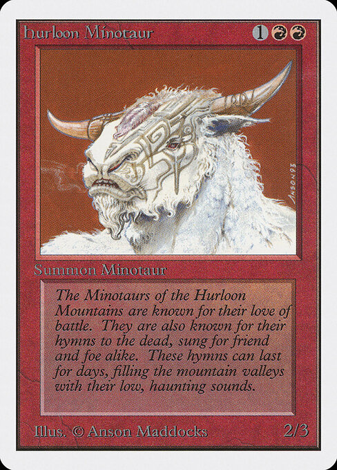 Hurloon Minotaur - Unlimited Edition - 159