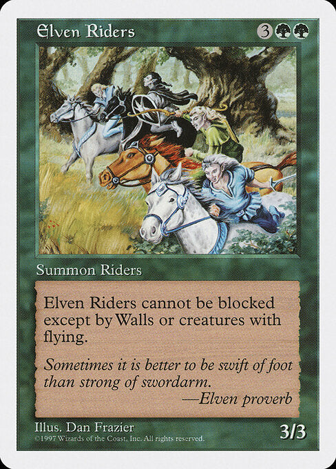 Elven Riders - Fifth Edition - 291