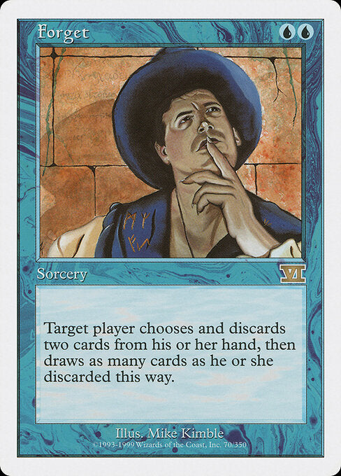 Forget - Classic Sixth Edition - 70