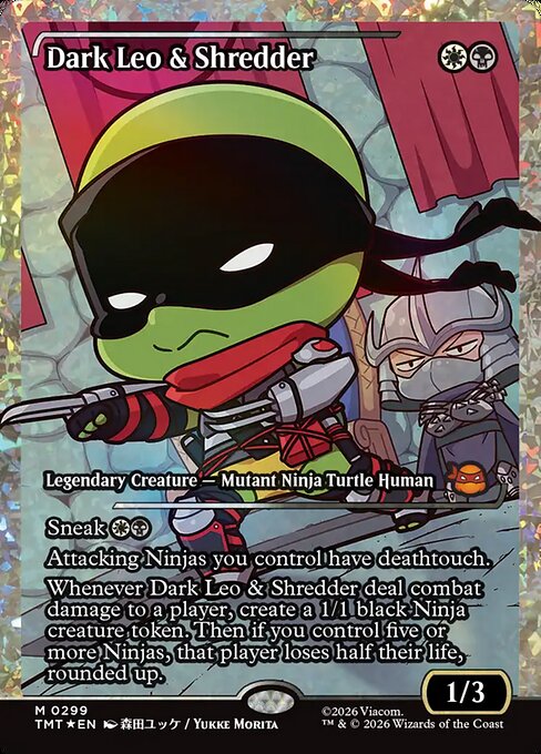Dark Leo & Shredder - Teenage Mutant Ninja Turtles - 299