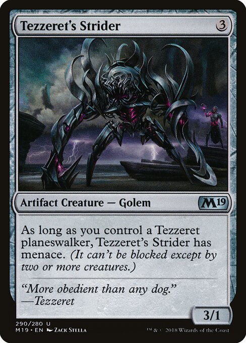 Tezzeret's Strider - Core Set 2019 - 290