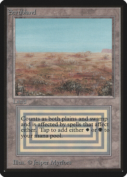 Scrubland - Limited Edition Beta - 282