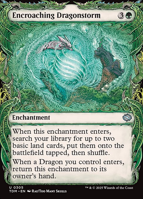 Encroaching Dragonstorm - Tarkir: Dragonstorm - 305