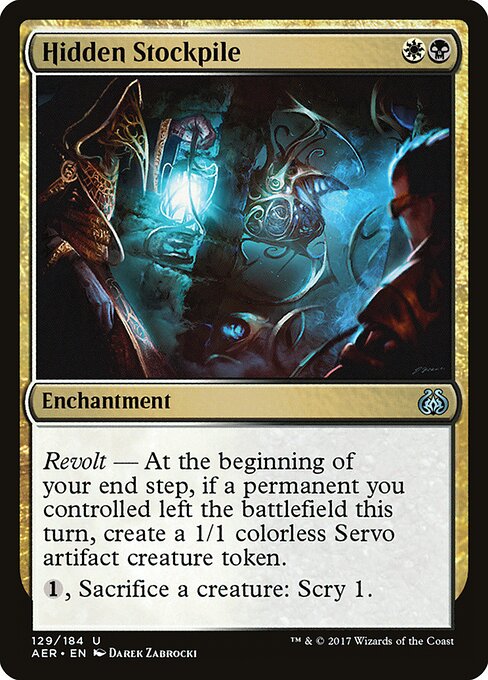 Hidden Stockpile - Aether Revolt - 129