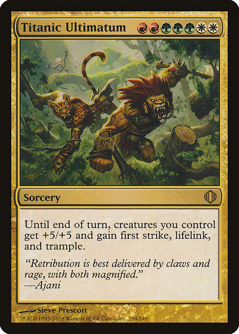 Titanic Ultimatum - Shards of Alara - 204