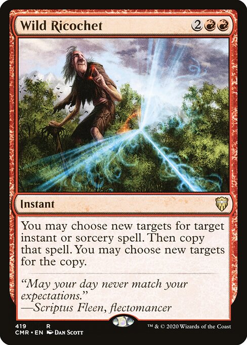 Wild Ricochet - Commander Legends - 419