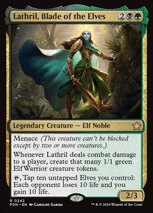 Lathril, Blade of the Elves - Foundations - 242