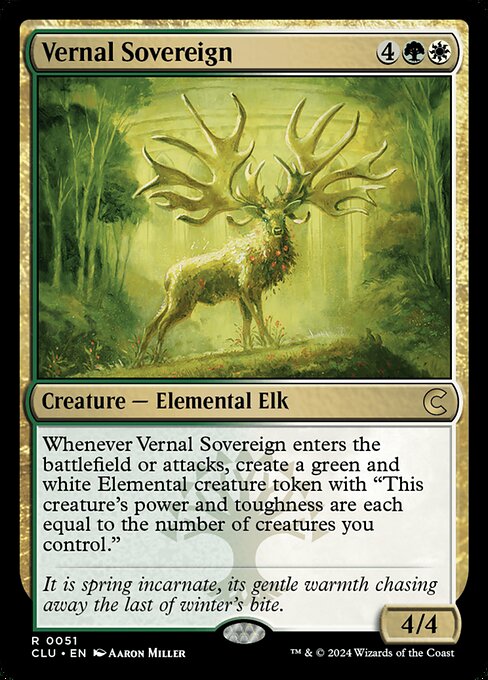 Vernal Sovereign - Ravnica: Clue Edition - 51