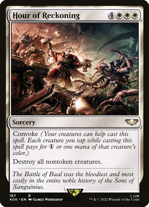 Hour of Reckoning - Warhammer 40,000 Commander - 187